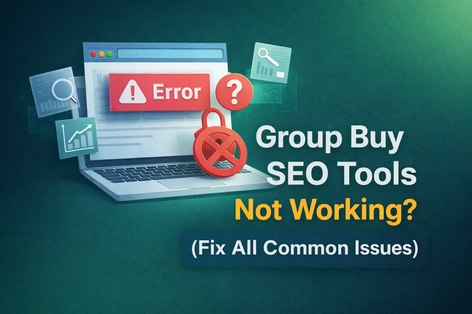 group buy seo tools not working